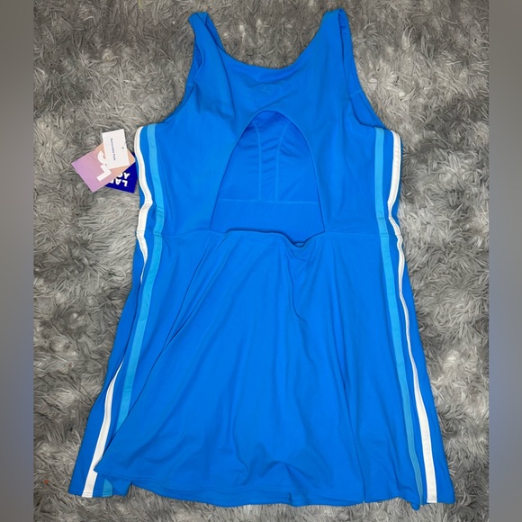 JoyLab Women’s Knit Sporty Contrast Active Mini Dress - Caribbean Size XL NWT - Picture 10 of 10